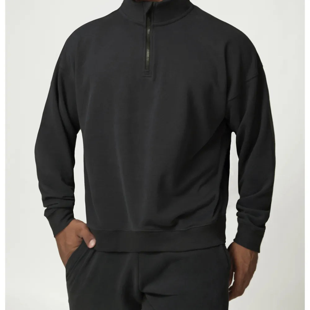 HAZAFIT DOMINION High Neck Sweater - Black