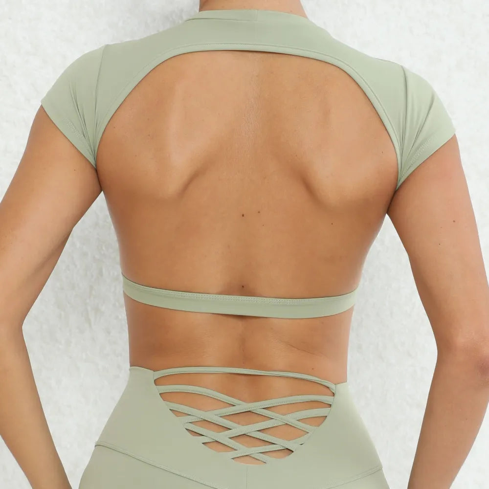 HAZAFIT PRIME Top - Sage