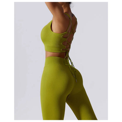 HAZAFIT ADVANCE Leggings - Olive