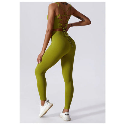 HAZAFIT ADVANCE Leggings - Olive