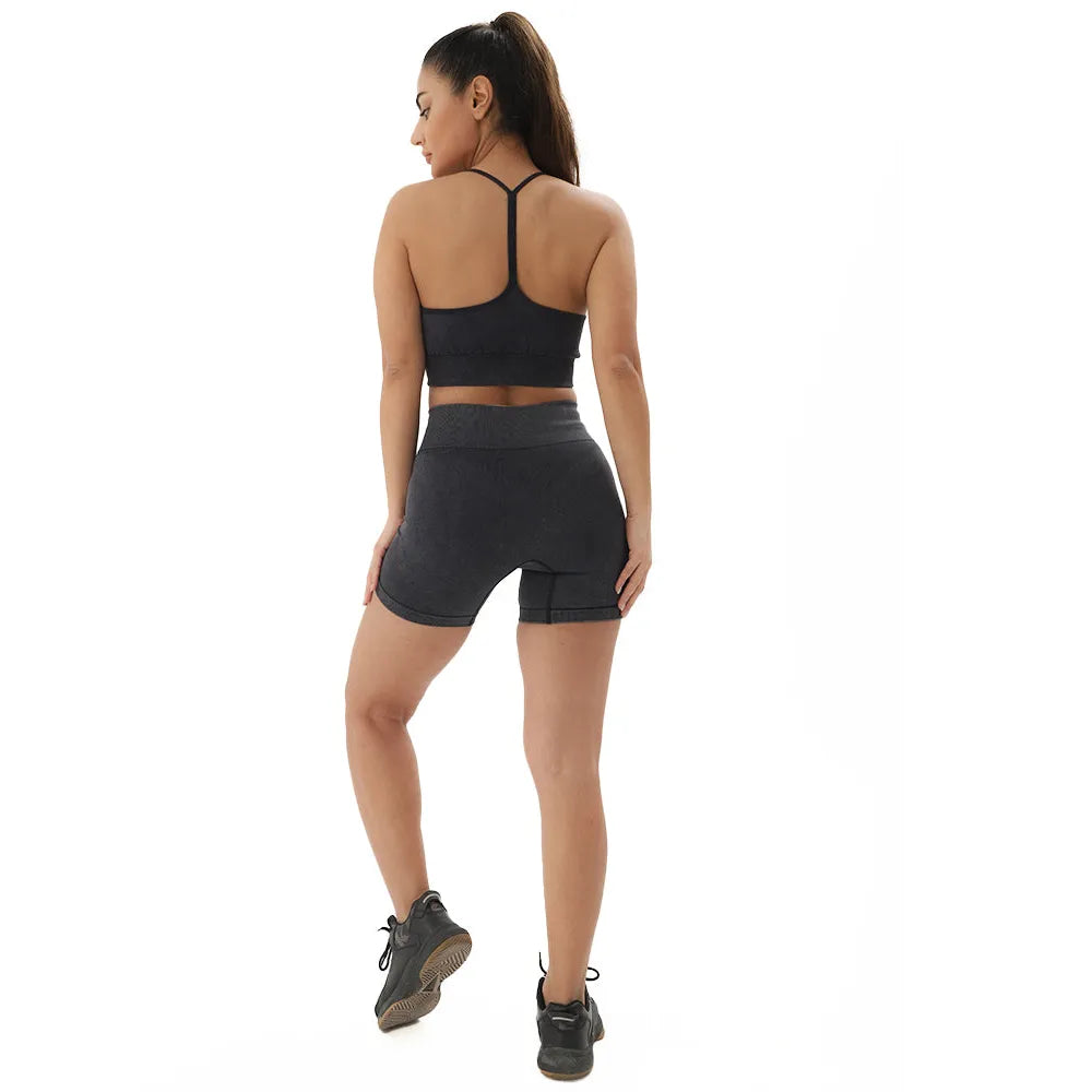 HAZAFIT AURA Sports Bra - Coal