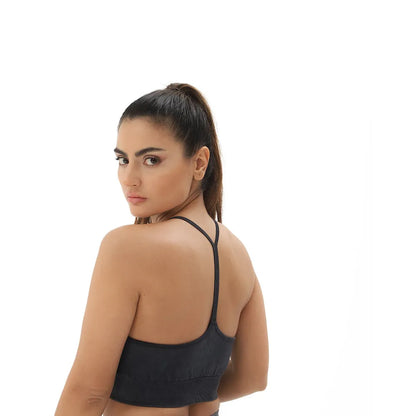 HAZAFIT AURA Sports Bra - Coal