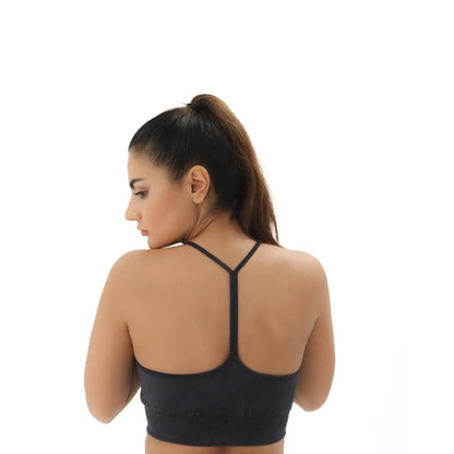 HAZAFIT AURA Sports Bra - Coal