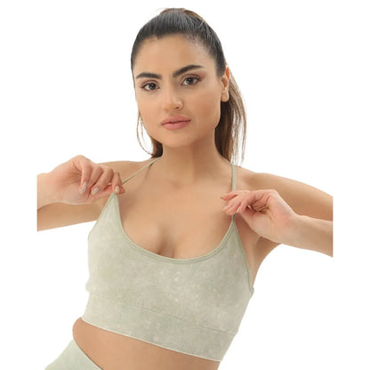 HAZAFIT AURA Sports Bra - Sage
