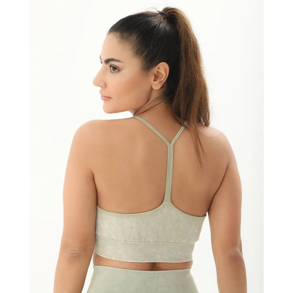 HAZAFIT AURA Sports Bra - Sage