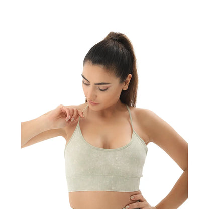 HAZAFIT AURA Sports Bra - Sage