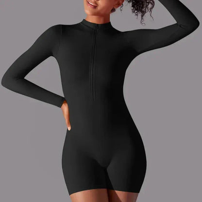 HAZAFIT CONTOUR Unitard - Black