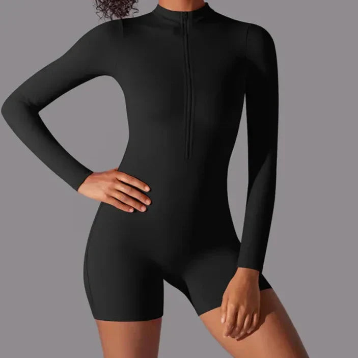 HAZAFIT CONTOUR Unitard - Black