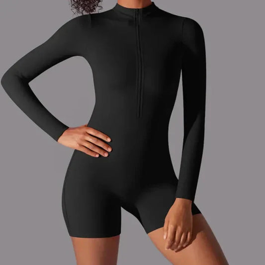 HAZAFIT CONTOUR Unitard - Black