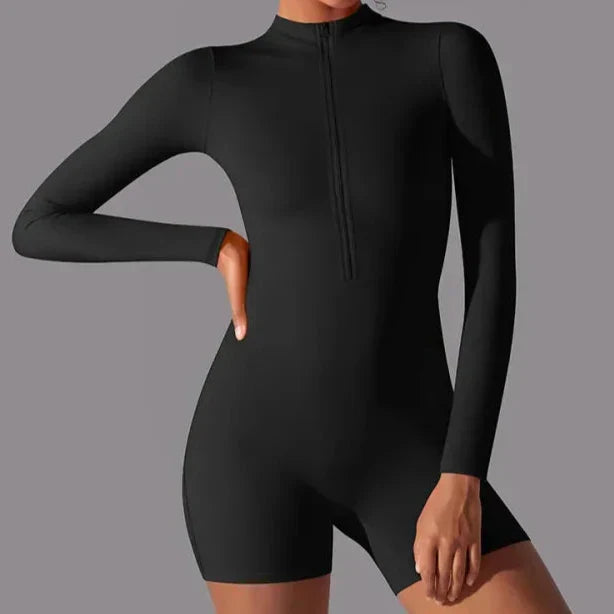 HAZAFIT CONTOUR Unitard - Black