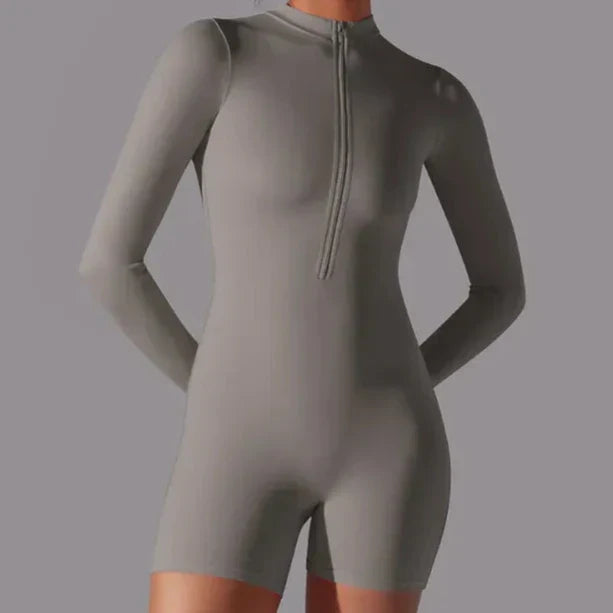 HAZAFIT CONTOUR Unitard - Grey