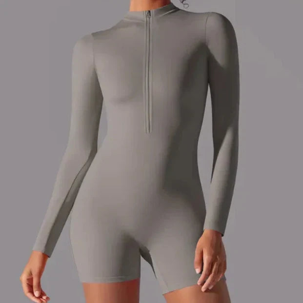 HAZAFIT CONTOUR Unitard - Grey