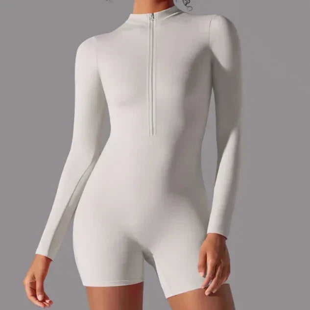 HAZAFIT CONTOUR Unitard - White