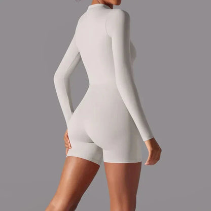 HAZAFIT CONTOUR Unitard - White