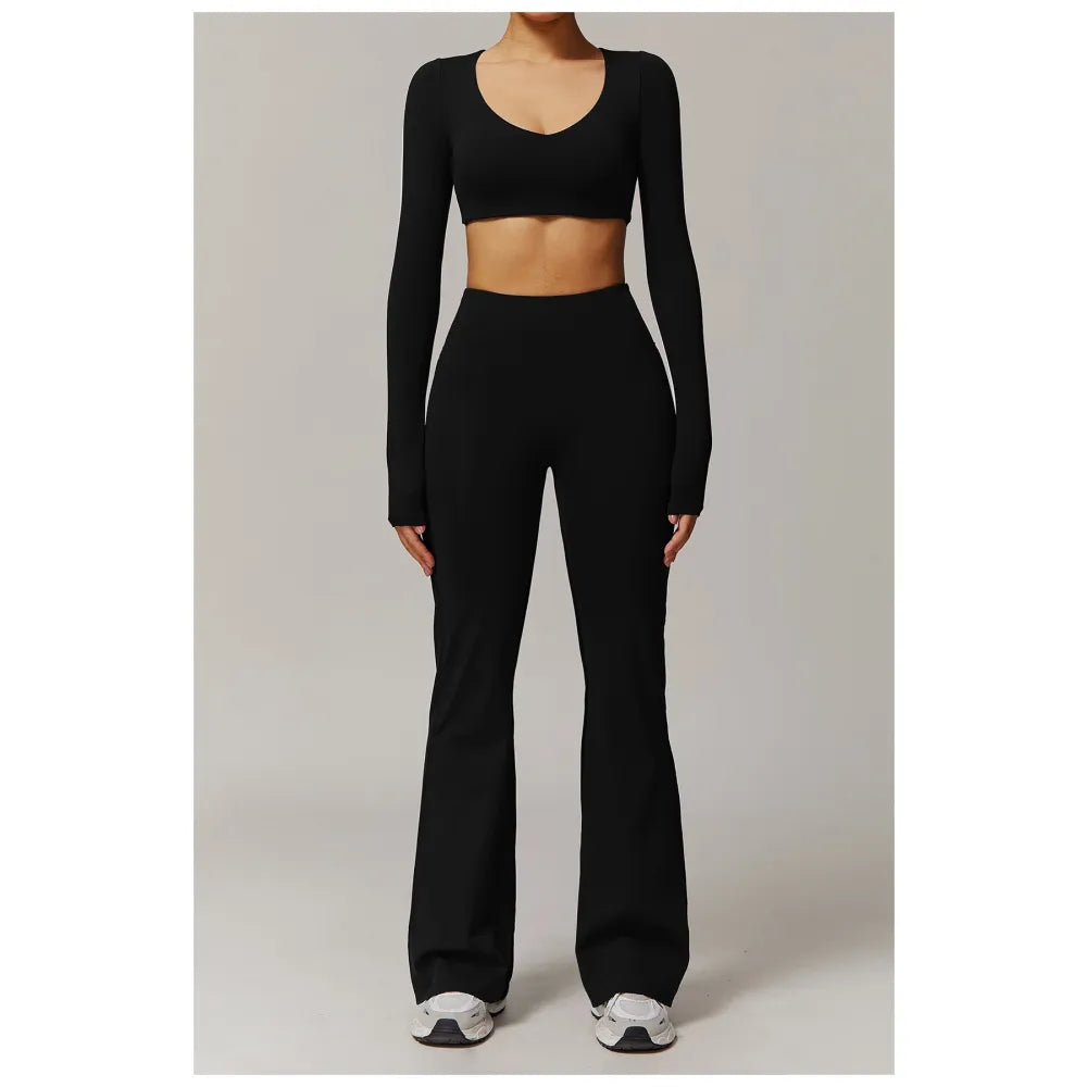 HAZAFIT CORE Flare Leggings