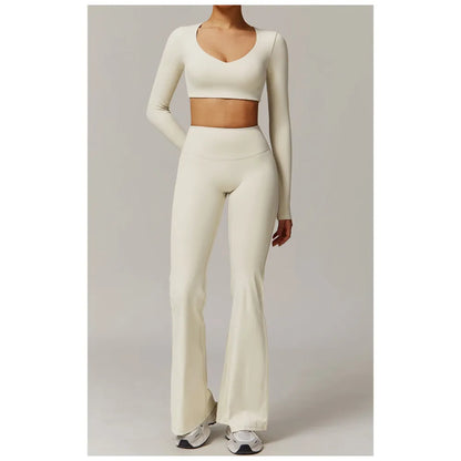 HAZAFIT CORE Flare Leggings