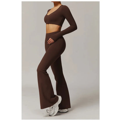 HAZAFIT CORE Flare Leggings