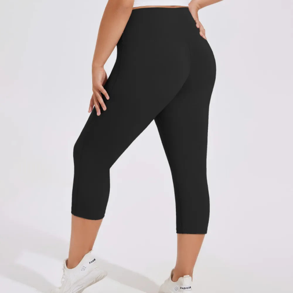 HAZAFIT DELUXE 3/4 Leggings - Black