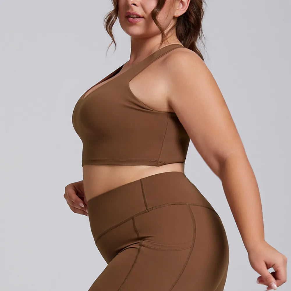 HAZAFIT DELUXE Bra - Coffee