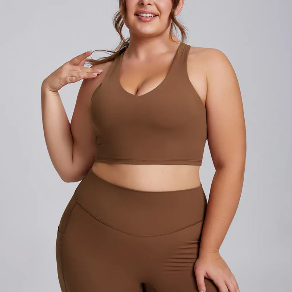 HAZAFIT DELUXE Bra - Coffee