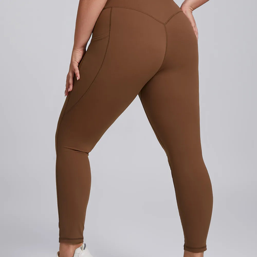HAZAFIT DELUXE Leggings - Coffee