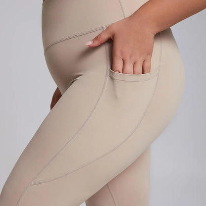 HAZAFIT DELUXE Leggings - Sand