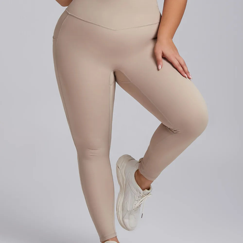 HAZAFIT DELUXE Leggings - Sand