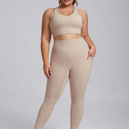 HAZAFIT DELUXE Leggings - Sand