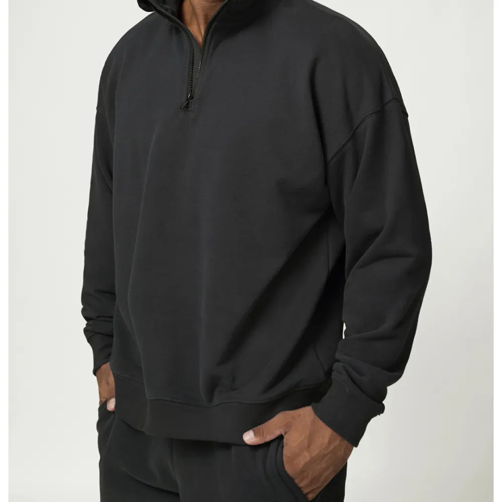 HAZAFIT DOMINION High Neck Sweater - Black
