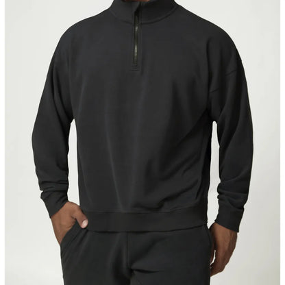 HAZAFIT DOMINION High Neck Sweater - Black