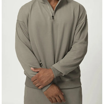 HAZAFIT DOMINION High Neck Sweater - Fossil