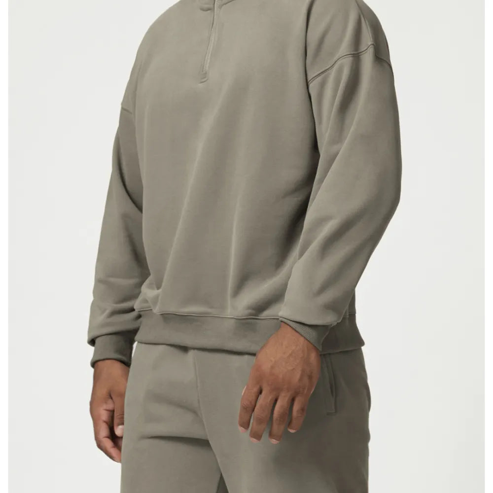 HAZAFIT DOMINION High Neck Sweater - Fossil