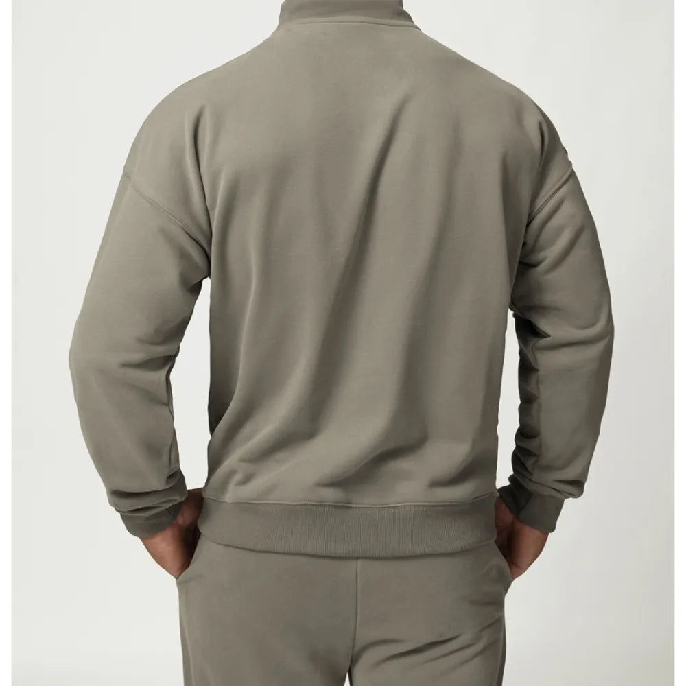 HAZAFIT DOMINION High Neck Sweater - Fossil