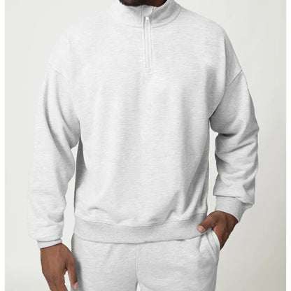 HAZAFIT DOMINION High Neck Sweater - Grey
