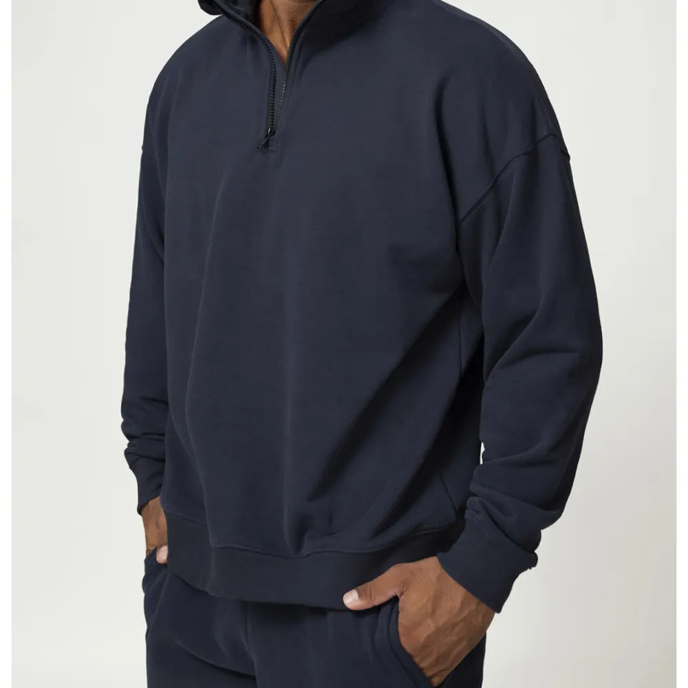 HAZAFIT DOMINION High Neck Sweater - Ink