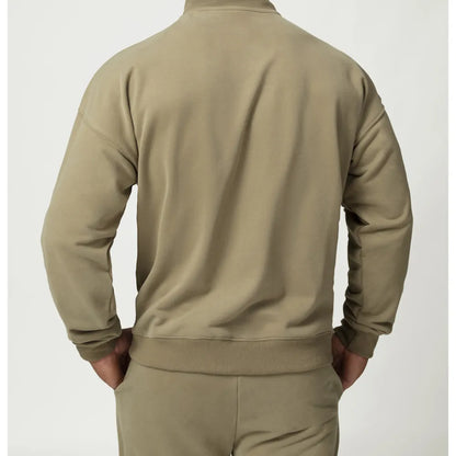 HAZAFIT DOMINION High Neck Sweater - Olive
