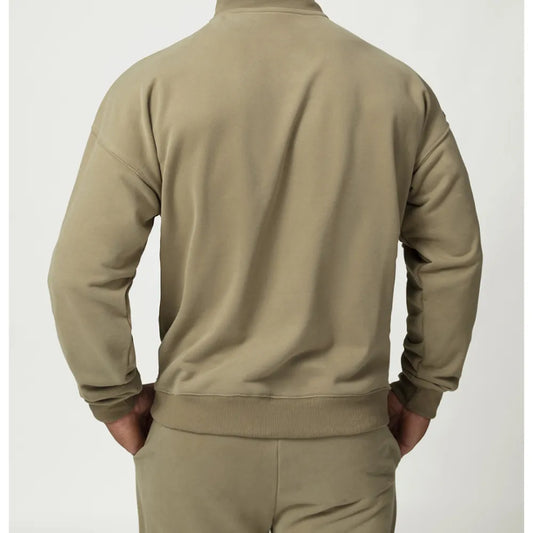 HAZAFIT DOMINION High Neck Sweater - Olive
