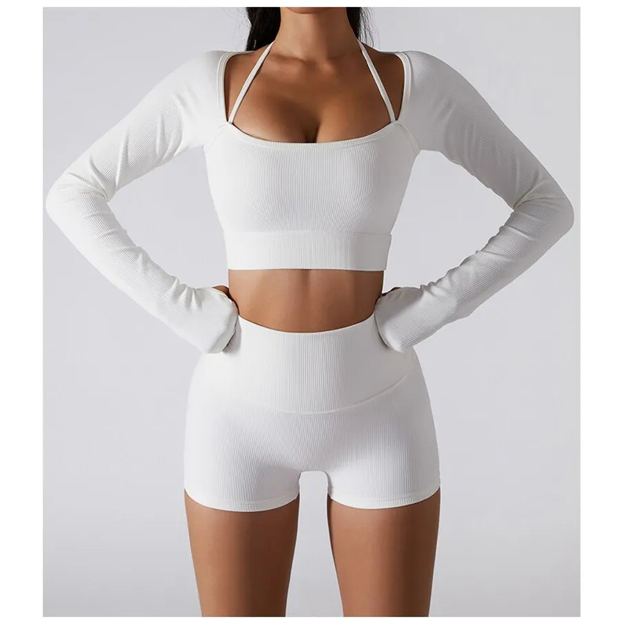 HAZAFIT FLOW Shorts - Pearl