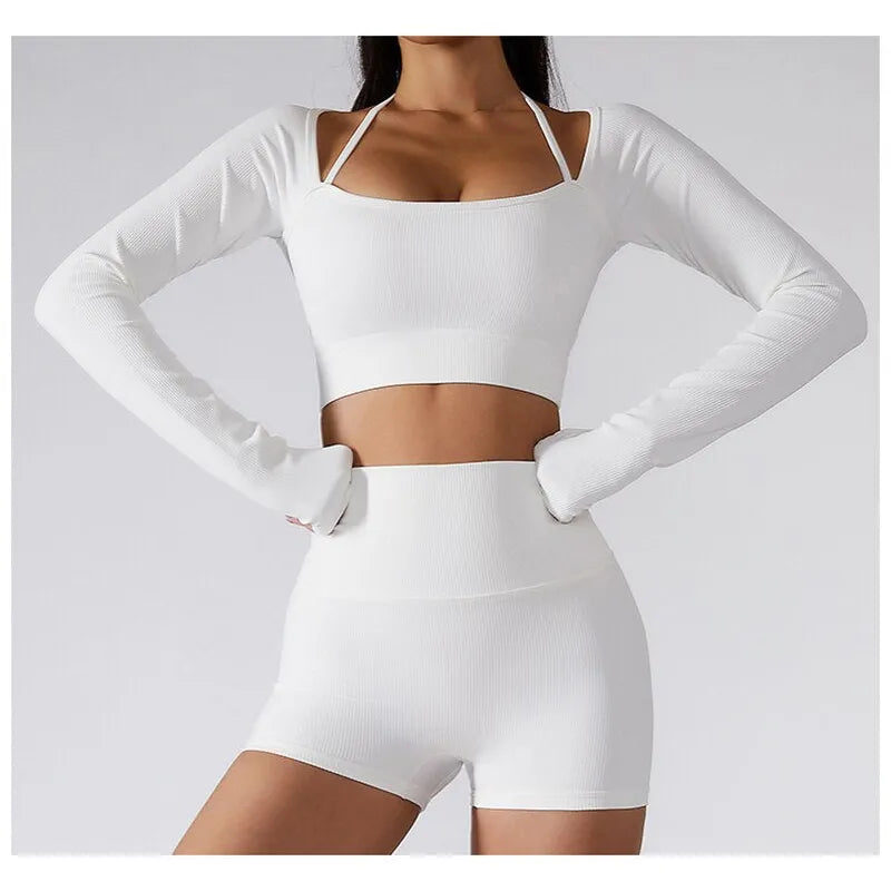 HAZAFIT FLOW Shorts - Pearl