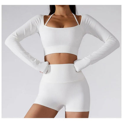HAZAFIT FLOW Shorts - Pearl
