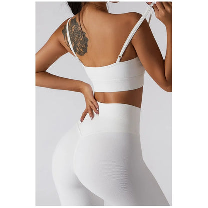 HAZAFIT FLOW Sports Bra - Pearl