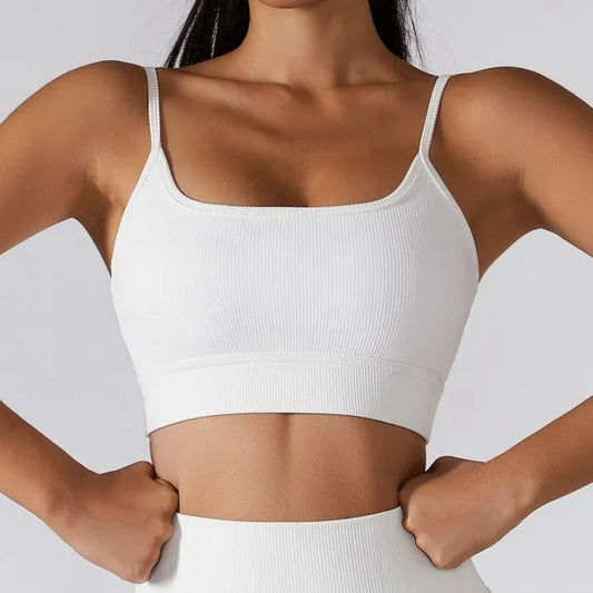 HAZAFIT FLOW Sports Bra - Pearl