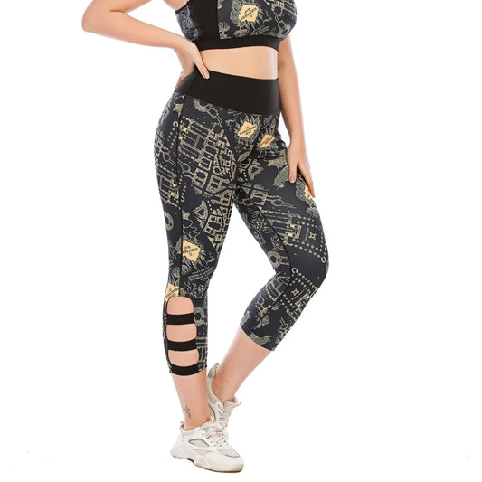 HAZAFIT OASIS Map Leggings