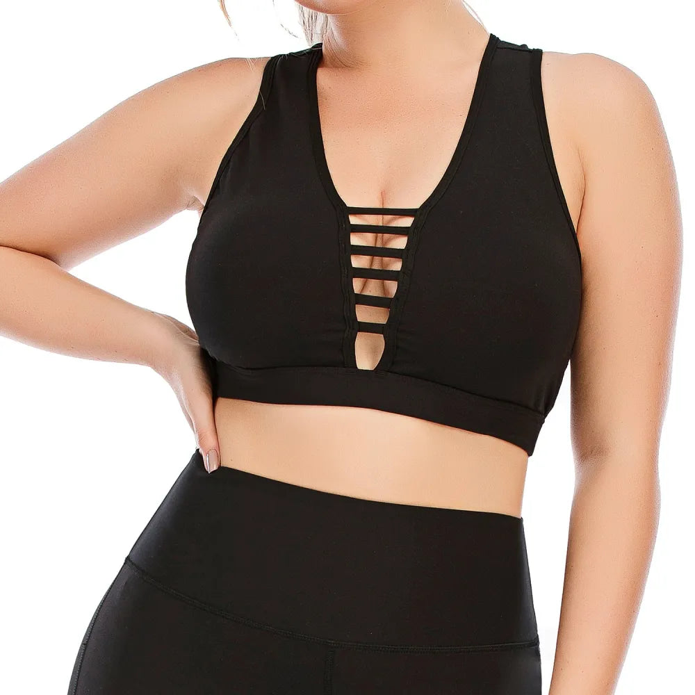 HAZAFIT OASIS Onyx Crop Top
