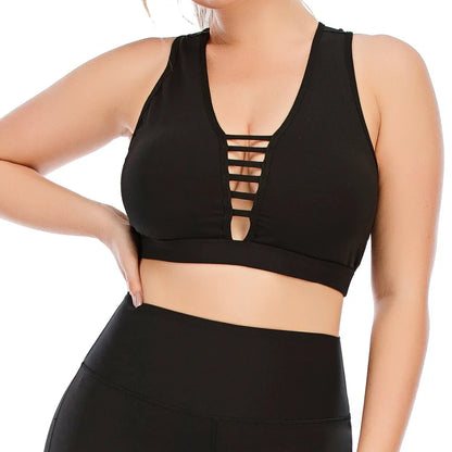 HAZAFIT OASIS Onyx Crop Top
