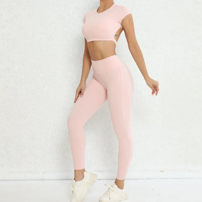 HAZAFIT PRIME Leggings - Misty Rose