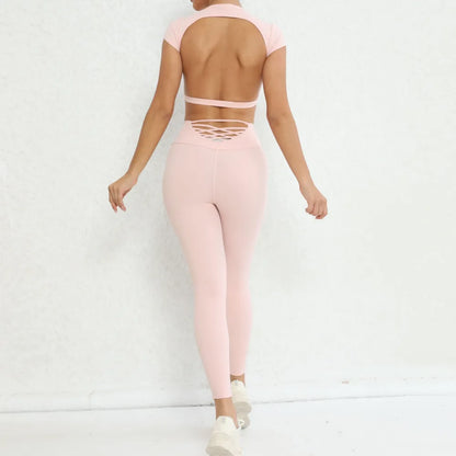 HAZAFIT PRIME Leggings - Misty Rose