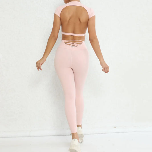 HAZAFIT PRIME Leggings - Misty Rose