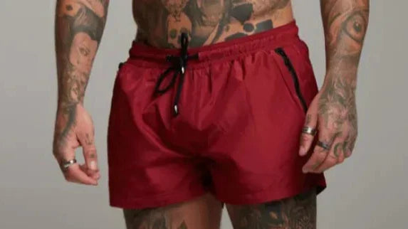 HAZAFIT PUMP Shorts - Maroon