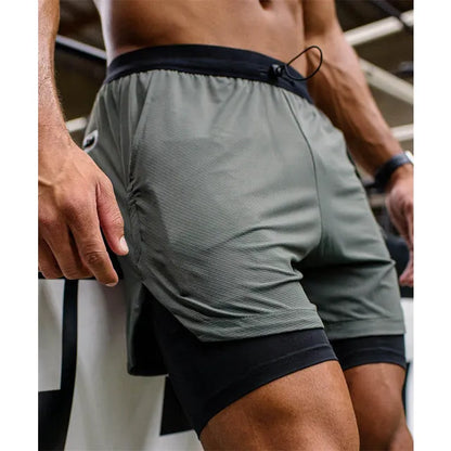 HAZAFIT Q.D. Shorts - Khaki